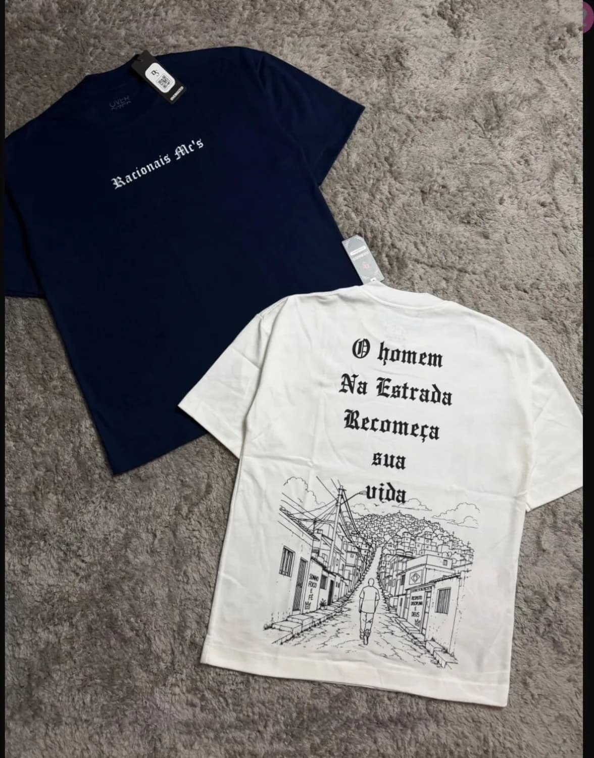 Camiseta Racionais MC's O homem na estrada